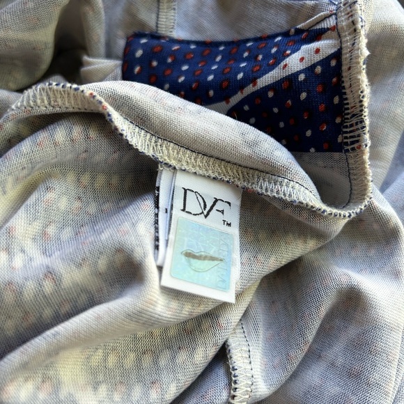 Diane Von Furstenburg Silk Wrap-Style Dress - Picture 5 of 12